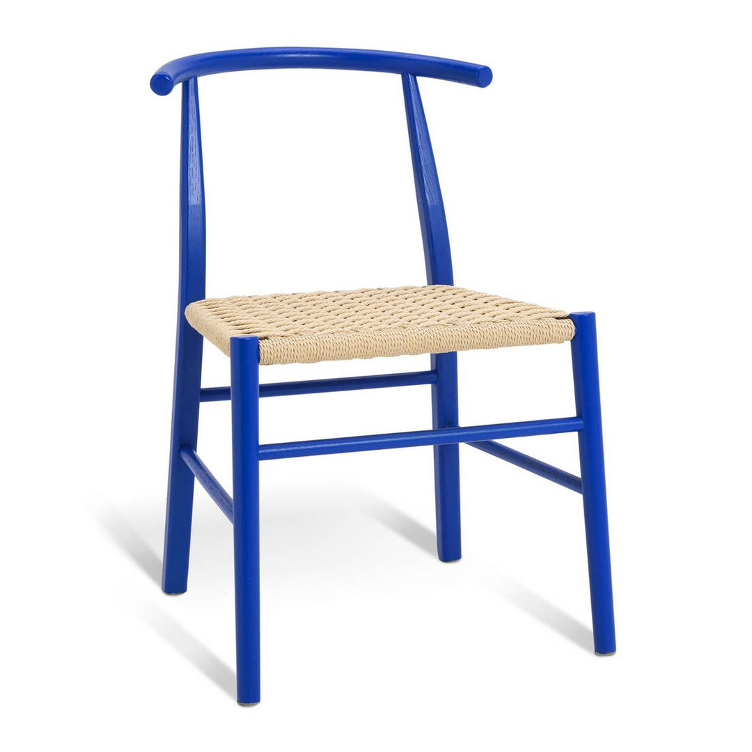 Habitat 60 Scottie Oak Dining Chair - Blue