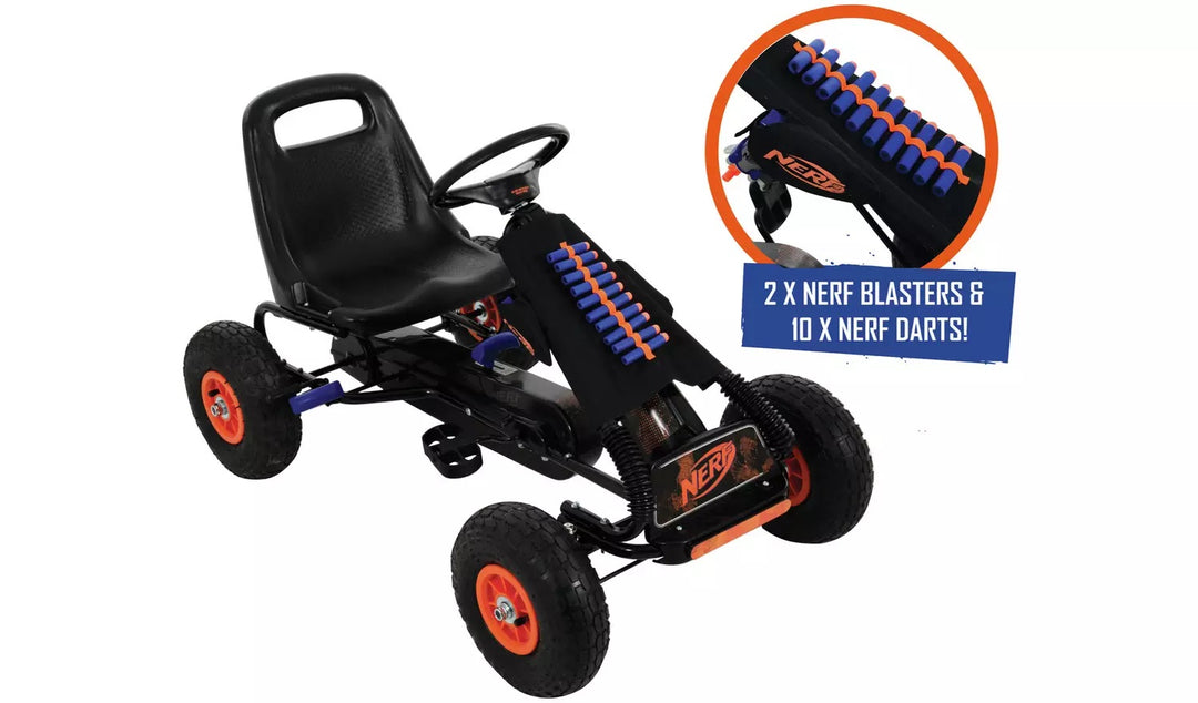 Nerf Blaster Go Kart with Blaster and Dart