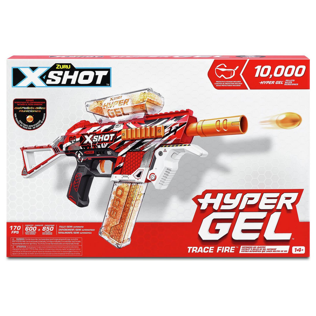 Zuru X-Shot Hyper Gel Trace Fire Blaster