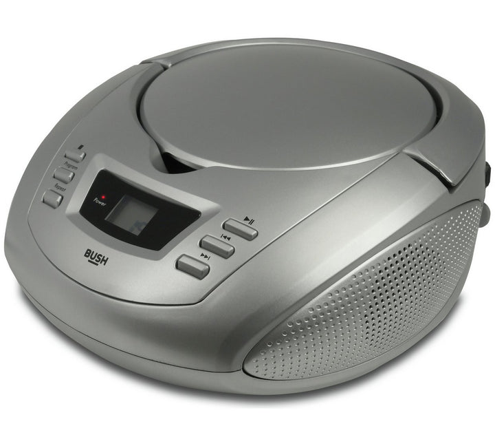 Bush CD Radio Boombox - Silver