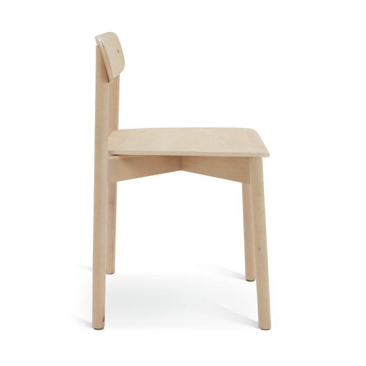 Habitat Nina Solid Birch Dining Chair - Natural