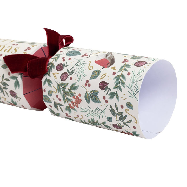 Home Pack of 6 Robin Premium Christmas Crackers