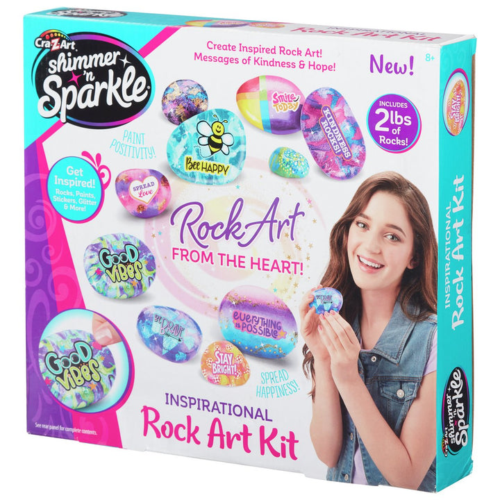 Cra-Z-ART Shimmer N Sparkle Unicorn Rock Art Set