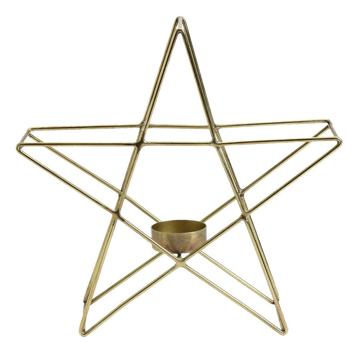 Home Wire Star Tealight Holder Large - 2204615