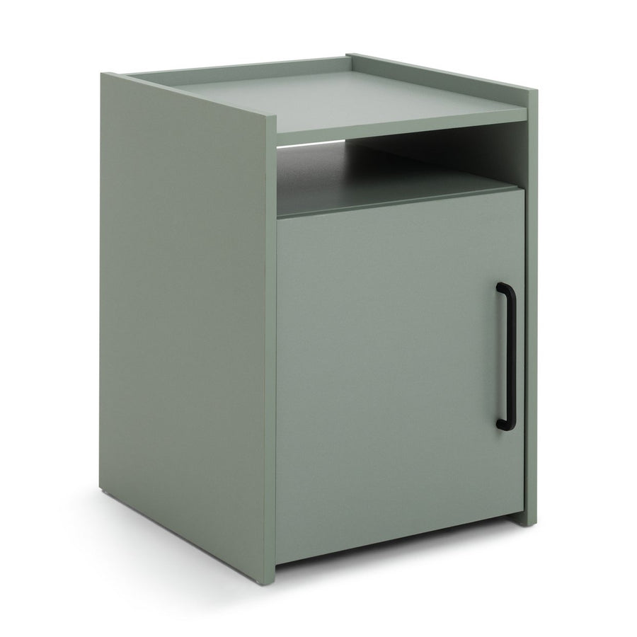 Habitat Oldham 1 Door Bedside Table - Green