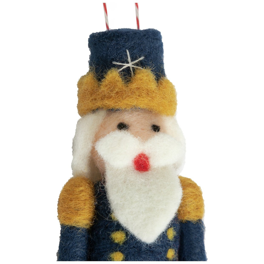 Home Pack of 3 Nutcracker Christmas Tree Decorations