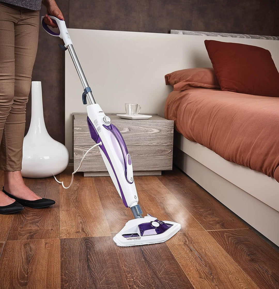 Polti Vaporetto SV440 Double 2 In 1 Upright Steam Mop - Purple