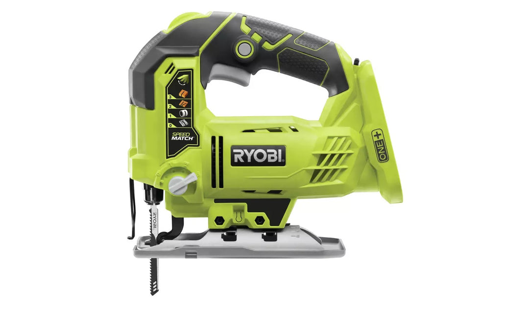 Ryobi R18JS One+ 18V Jigsaw With Flush Cut & 2Ah Battery & Charger