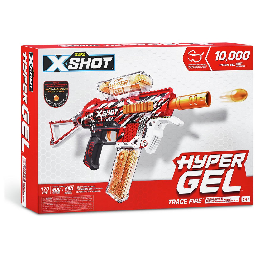 Zuru X-Shot Hyper Gel Trace Fire Blaster