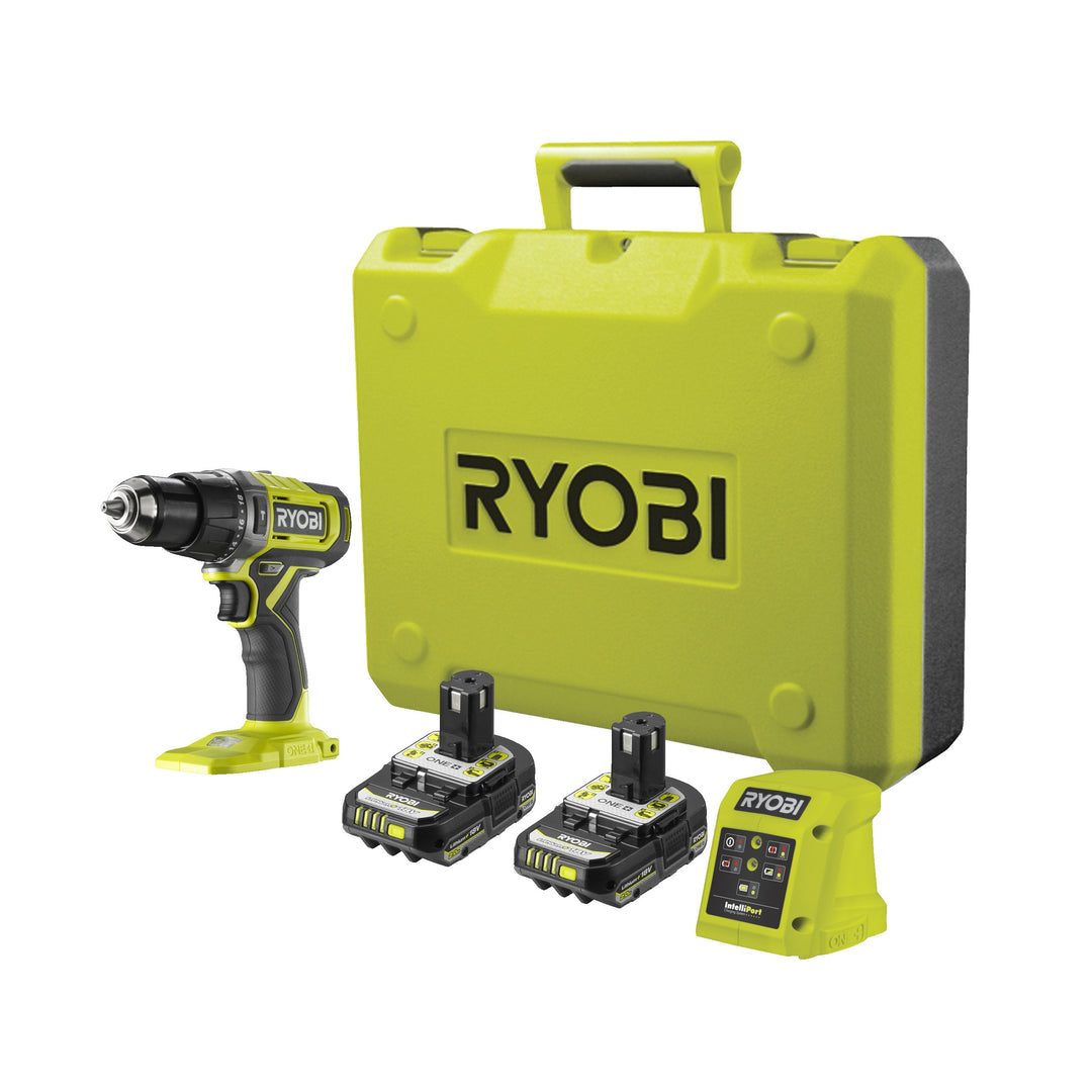 Ryobi RPD18-2C20B 18V ONE+™ Cordless Combi Drill Starter Kit (2 x 2.0Ah) 