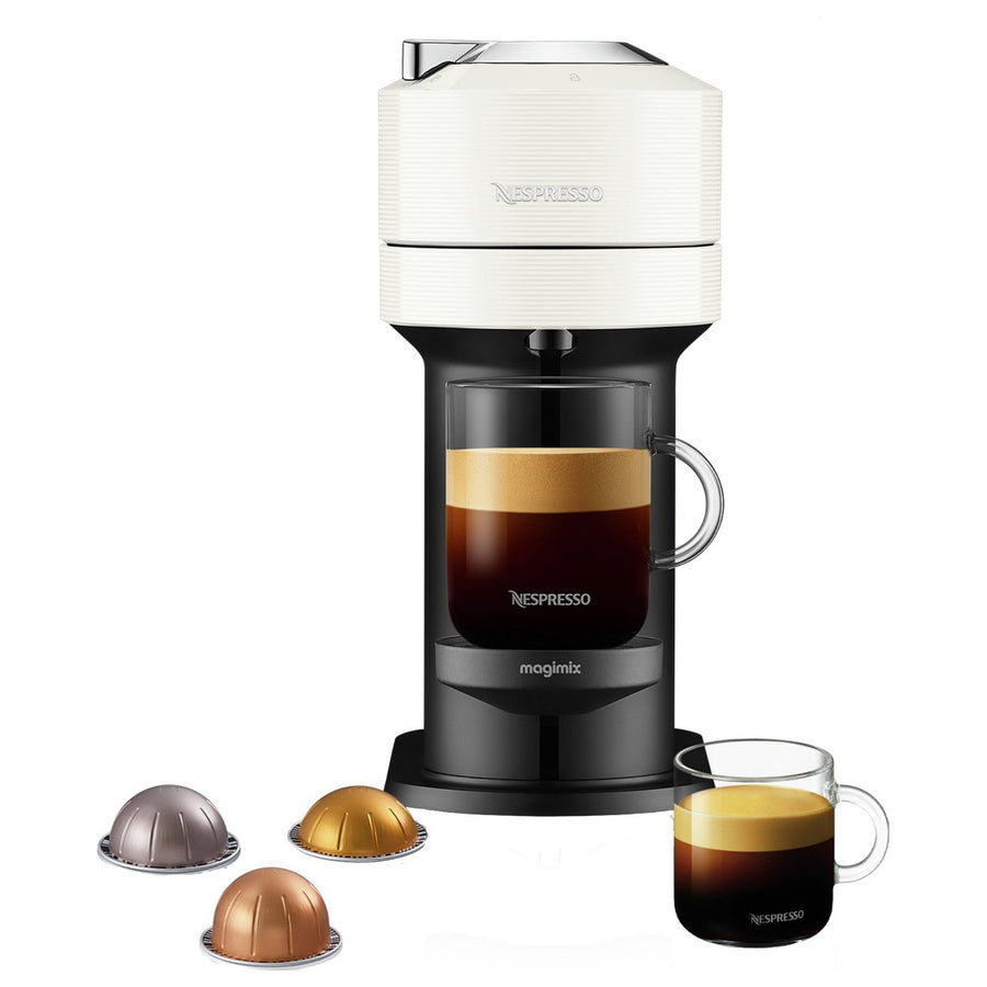 Nespresso Vertuo Next Pod Coffee Machine by Magimix - White