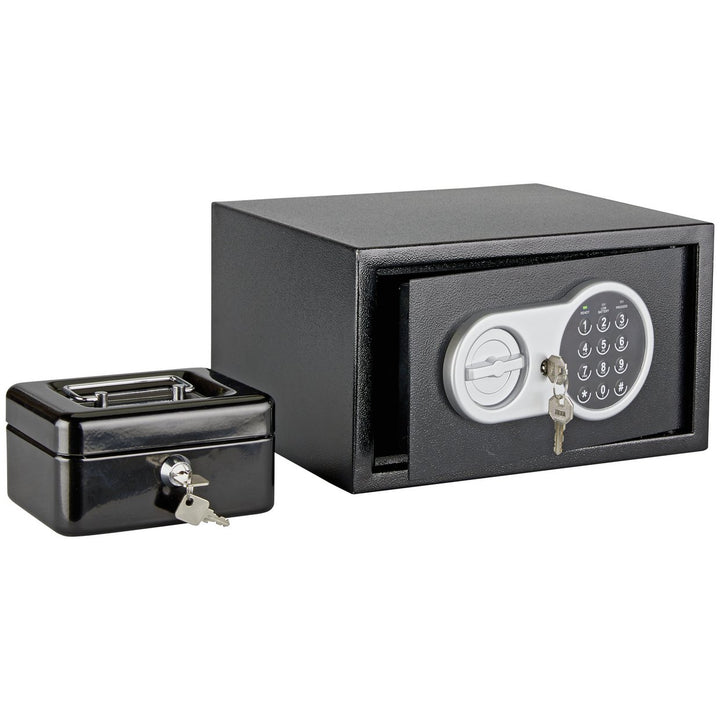 Home A5 29cm Digital Safe with Cash Box