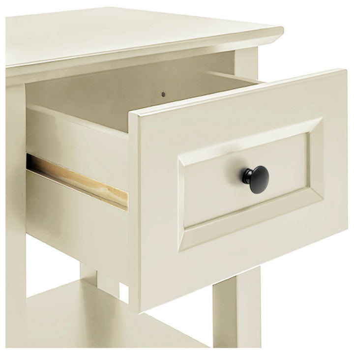 Habitat Kingham 1 Drawer Bedside Table - Ivory