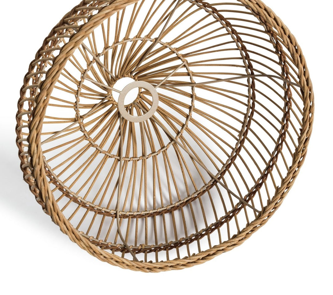 Habitat Neutral Rattan Mini Me Pendant Shade 