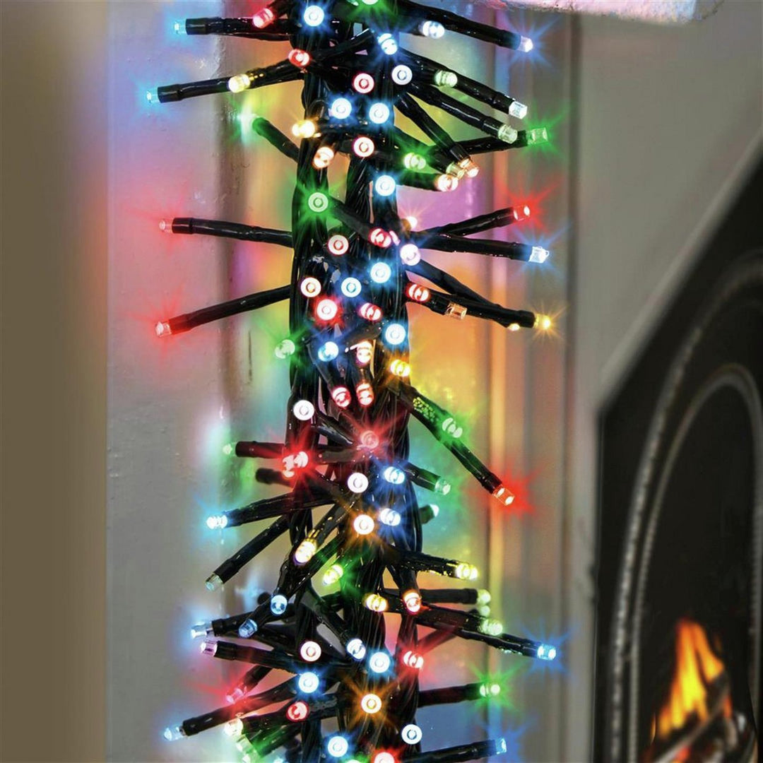 Premier Decorations 480 Multicoloured LED Christmas Tree Lights