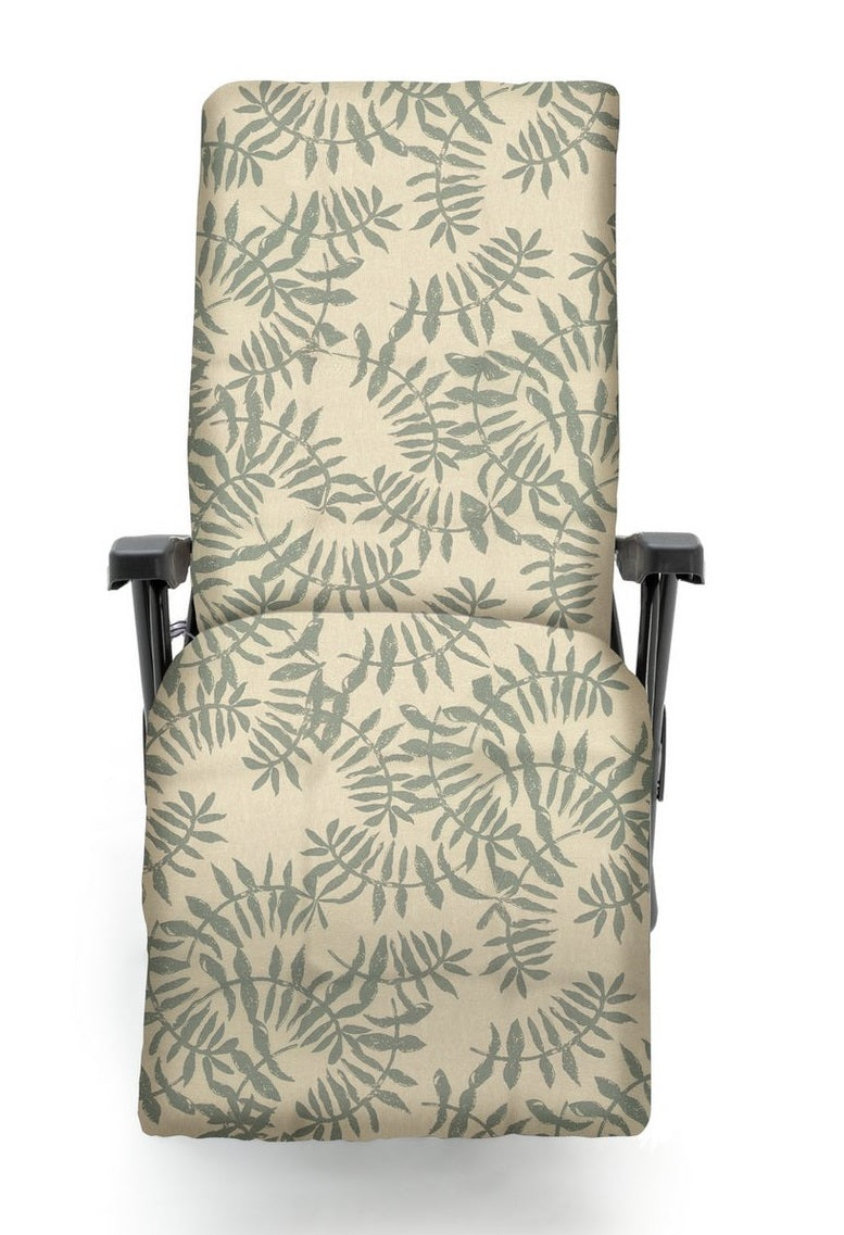 Home Folding Metal Garden Chair - Lino Leaf Green