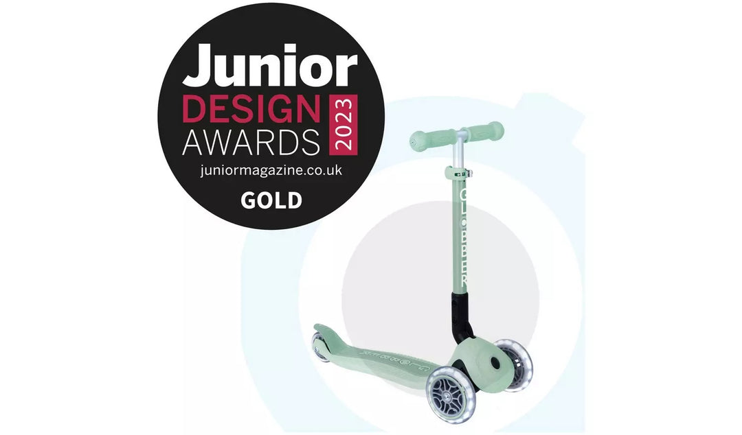 Globber Junior Ecological 3 Wheel Scooter - Pistachio