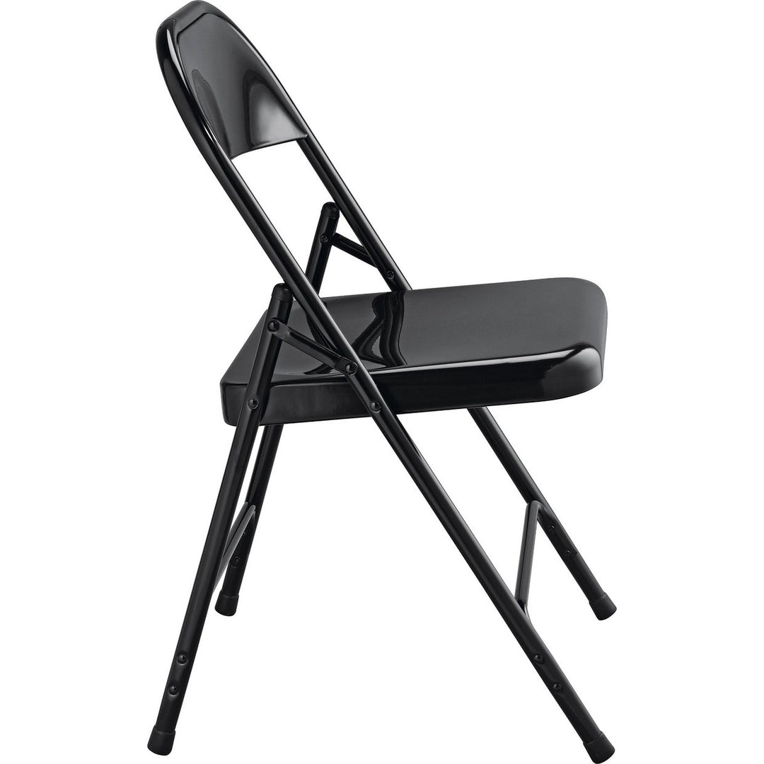 Habitat Macadam Metal Folding Chair - Black