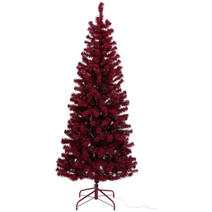 Habitat 6ft Christmas Tree - Burgundy