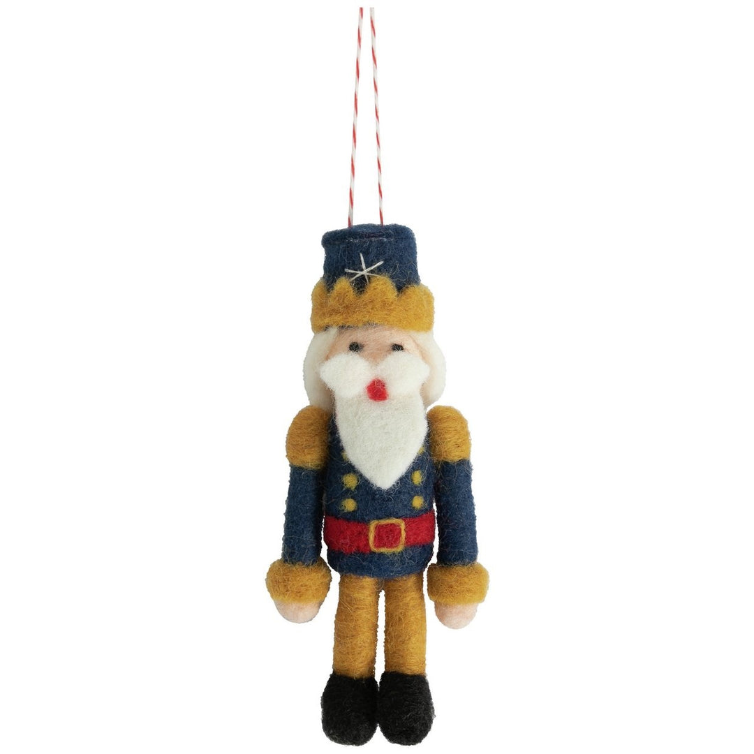 Home Pack of 3 Nutcracker Christmas Tree Decorations