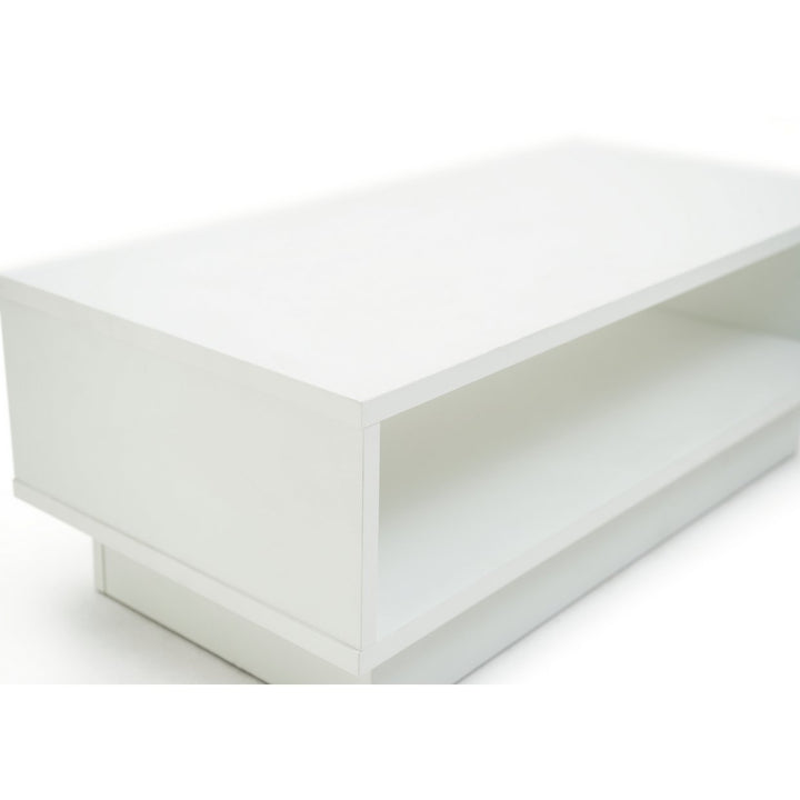 Home Cubes 1 Shelf Coffee Table - White