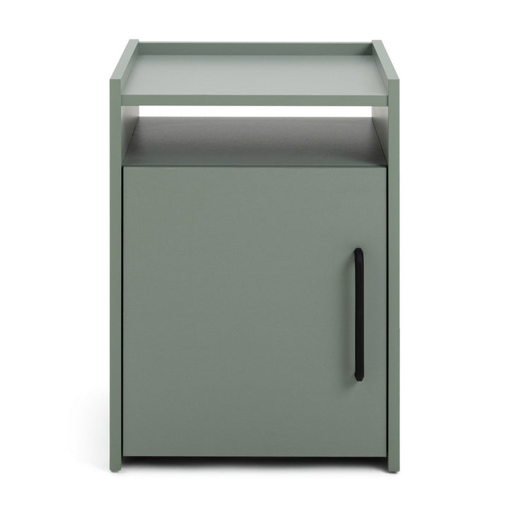 Habitat Oldham 1 Door Bedside Table - Green