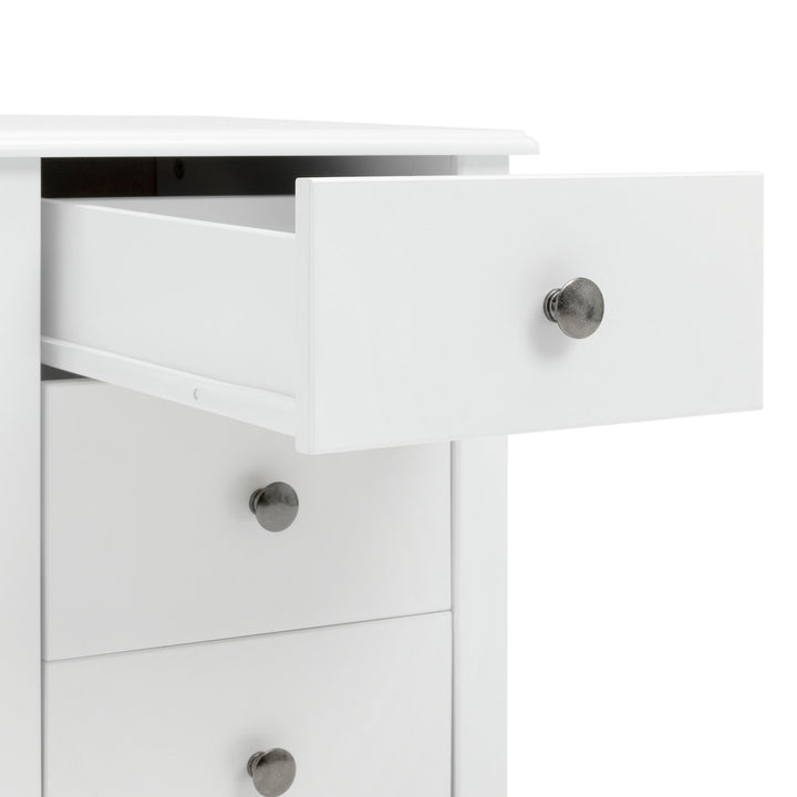 Habitat Minato 3 Drawer Bedside Table - White