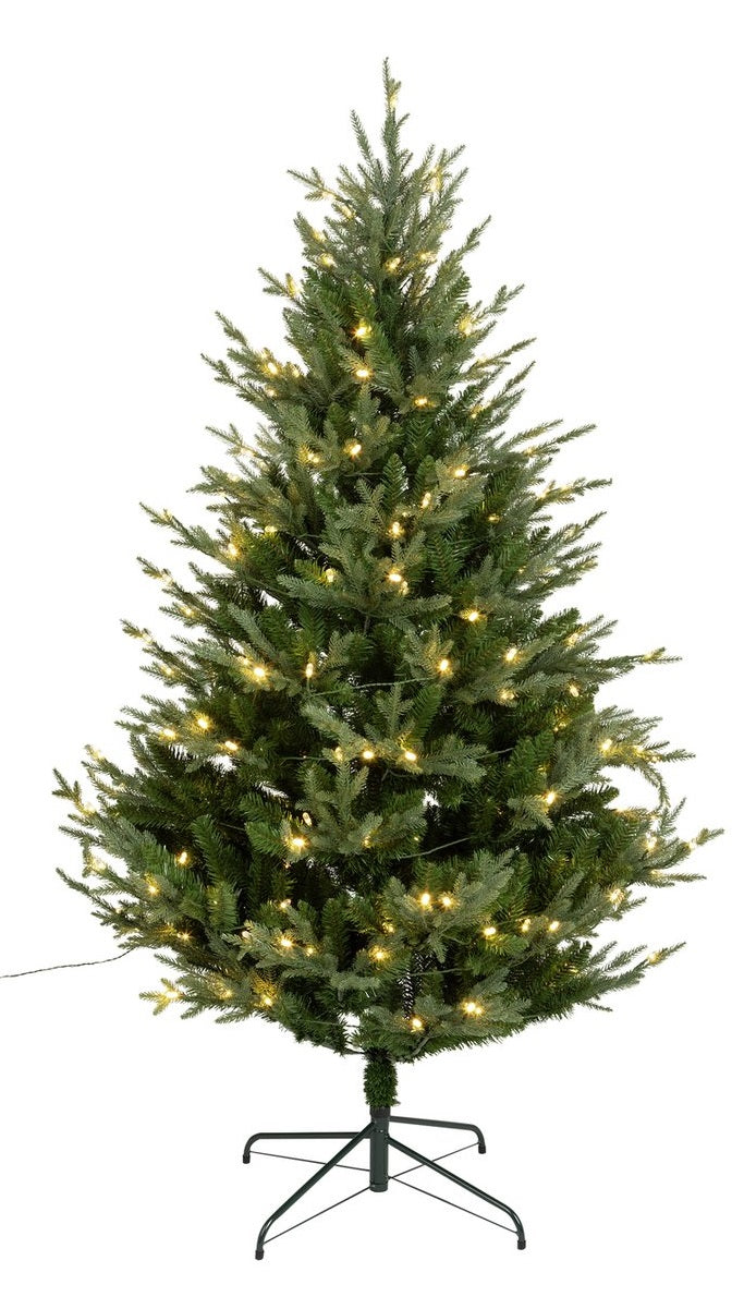 Habitat 6ft Pre lit Upswept Mixed Tip Christmas Tree