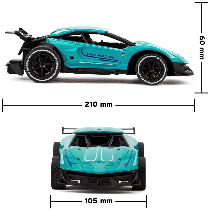 CMJ 1:20 Alloy RC Car - Turquoise