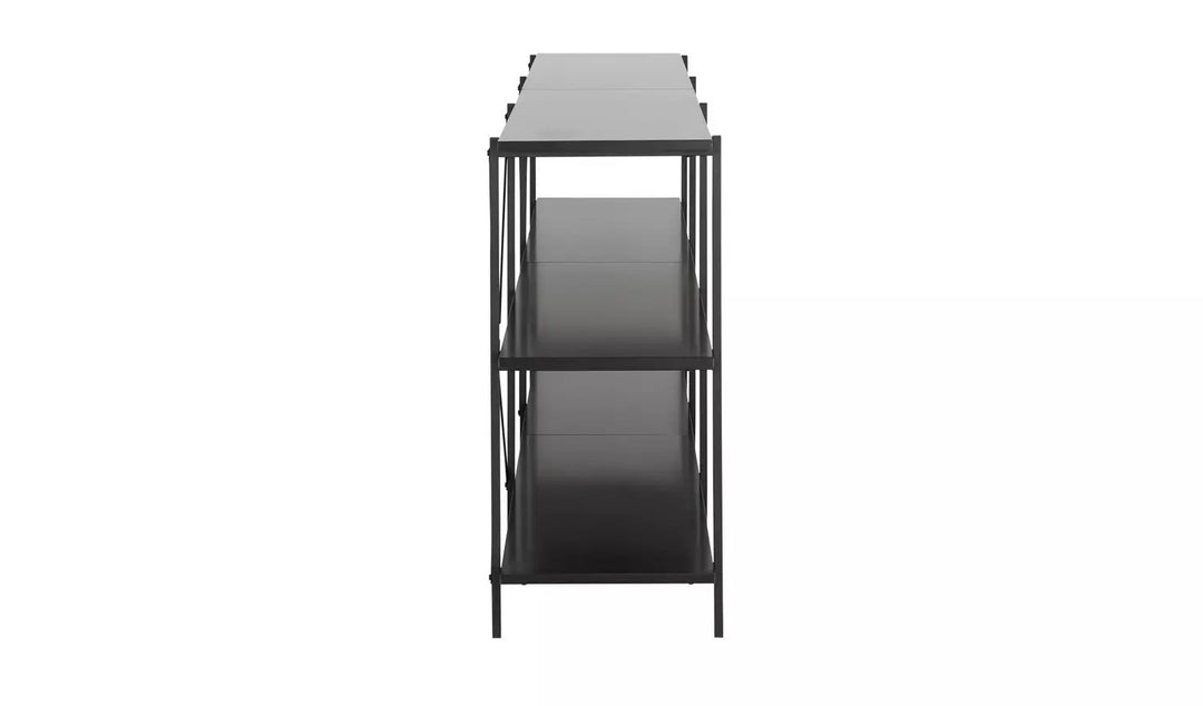 Habitat Huckley Industrial Shelving Unit – Black