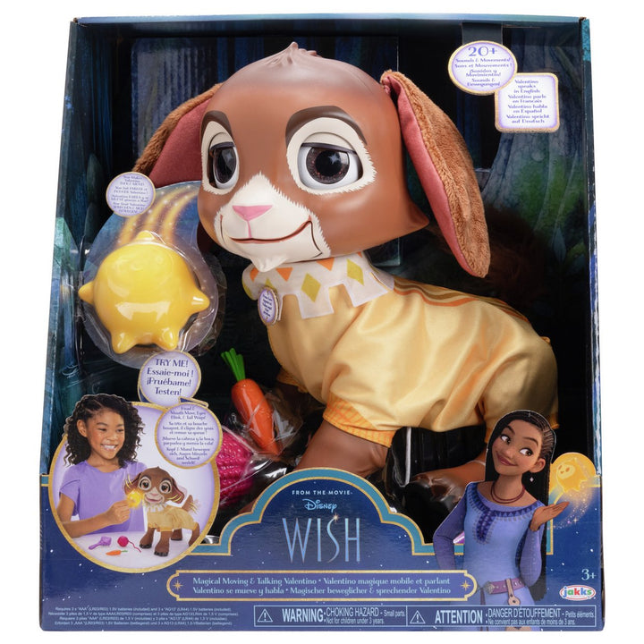 Disney Wish Valentino Magical Moving & Talking Doll Set