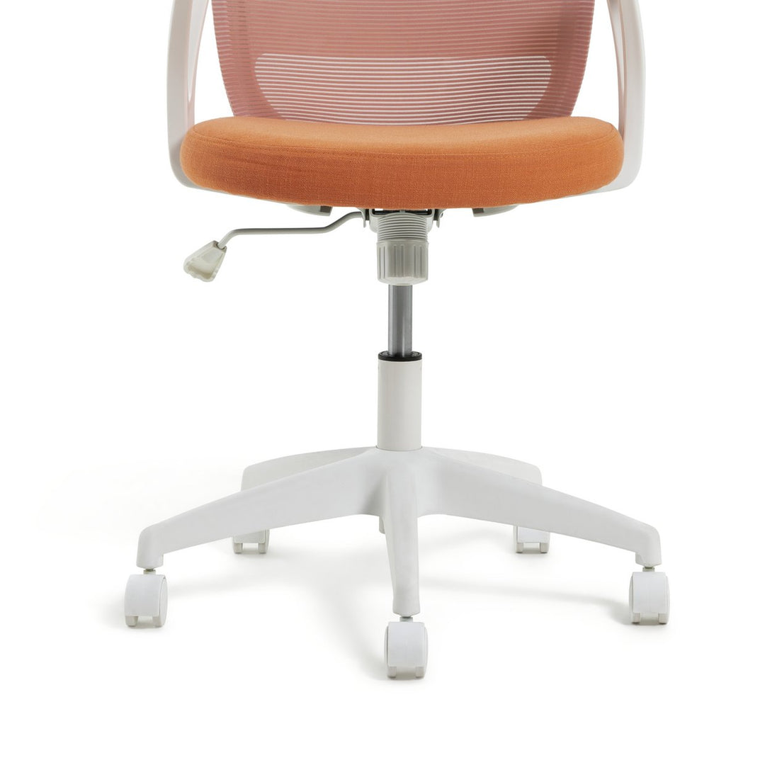 Habitat Beck Mesh Office Chair - Pink & Orange