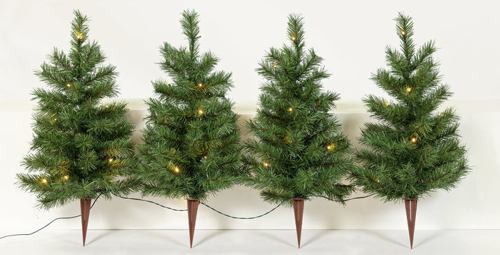 Habitat Set of 4 Christmas Tree Path Finders