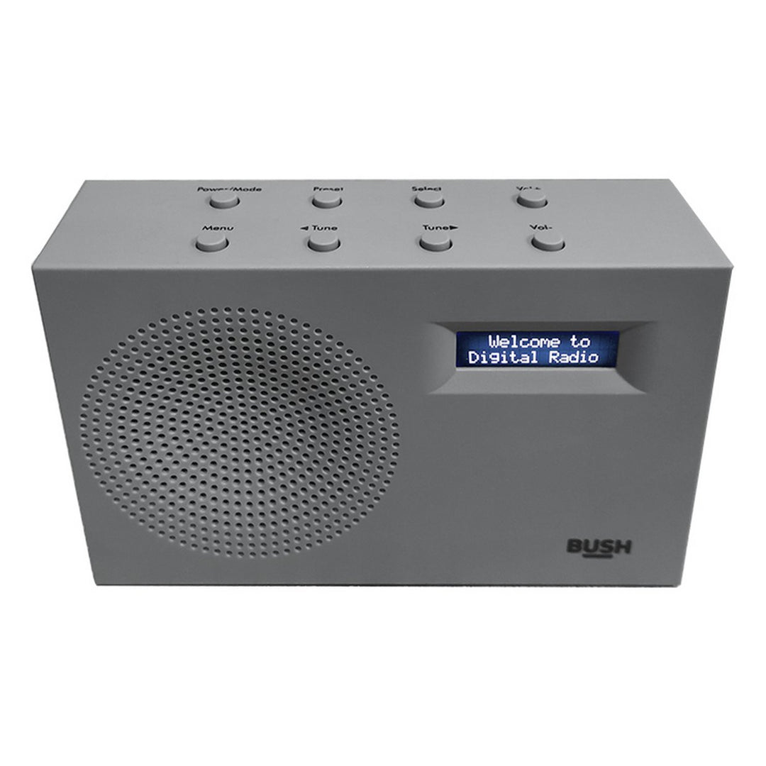 Bush DAB / FM Portable Radio - Sandy Grey