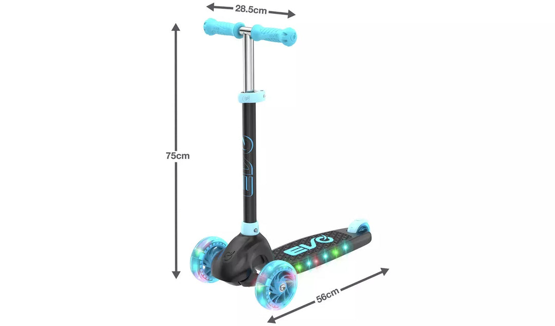 Evo Eclipse Kids 3 Wheel Scooter - Blue