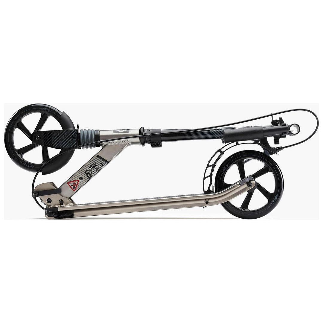 Decathlon Mid 9 Big Wheel Scooter - Grey