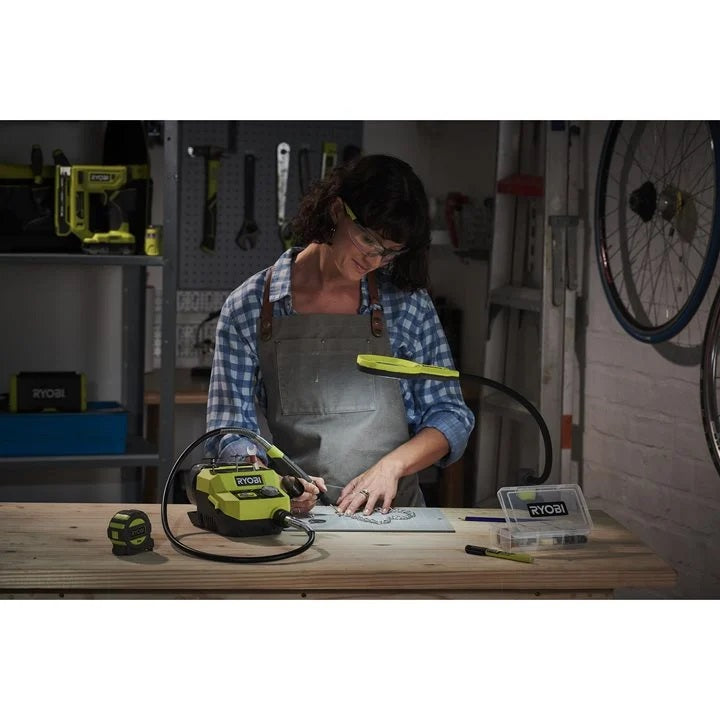 Ryobi RRTS18-0A35 18V ONE+™ Rotary Tool Station, with 35 accessories