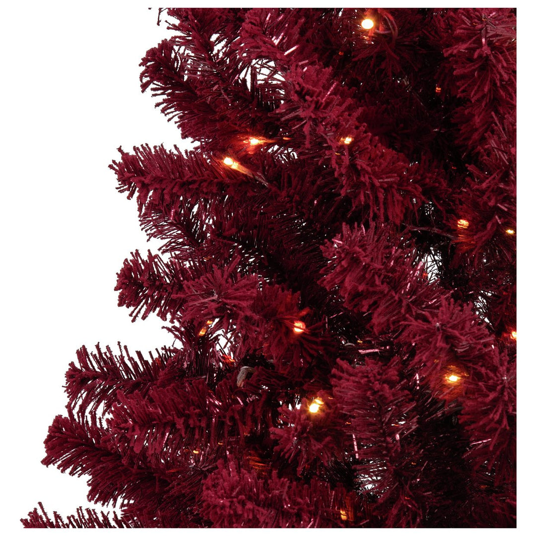 Habitat 6ft Christmas Tree - Burgundy