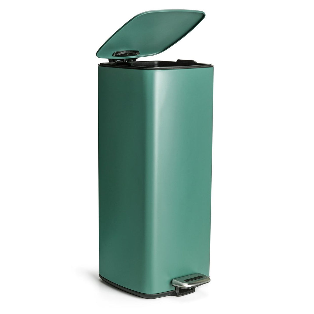 Habitat 28 Litre Square Waste Bin - Blue