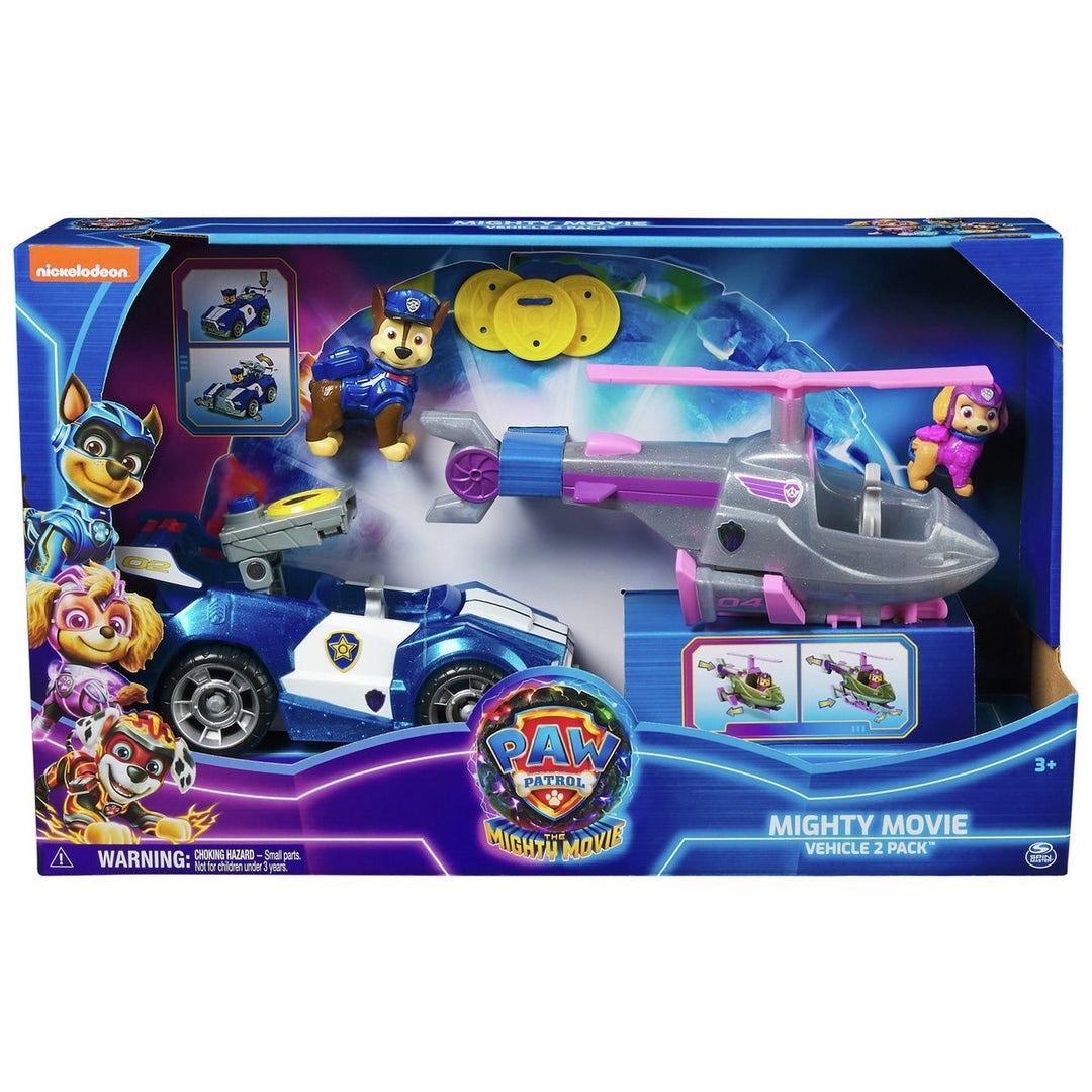 PAW Patrol Transforming Deluxe Vehicles - Pack of 2