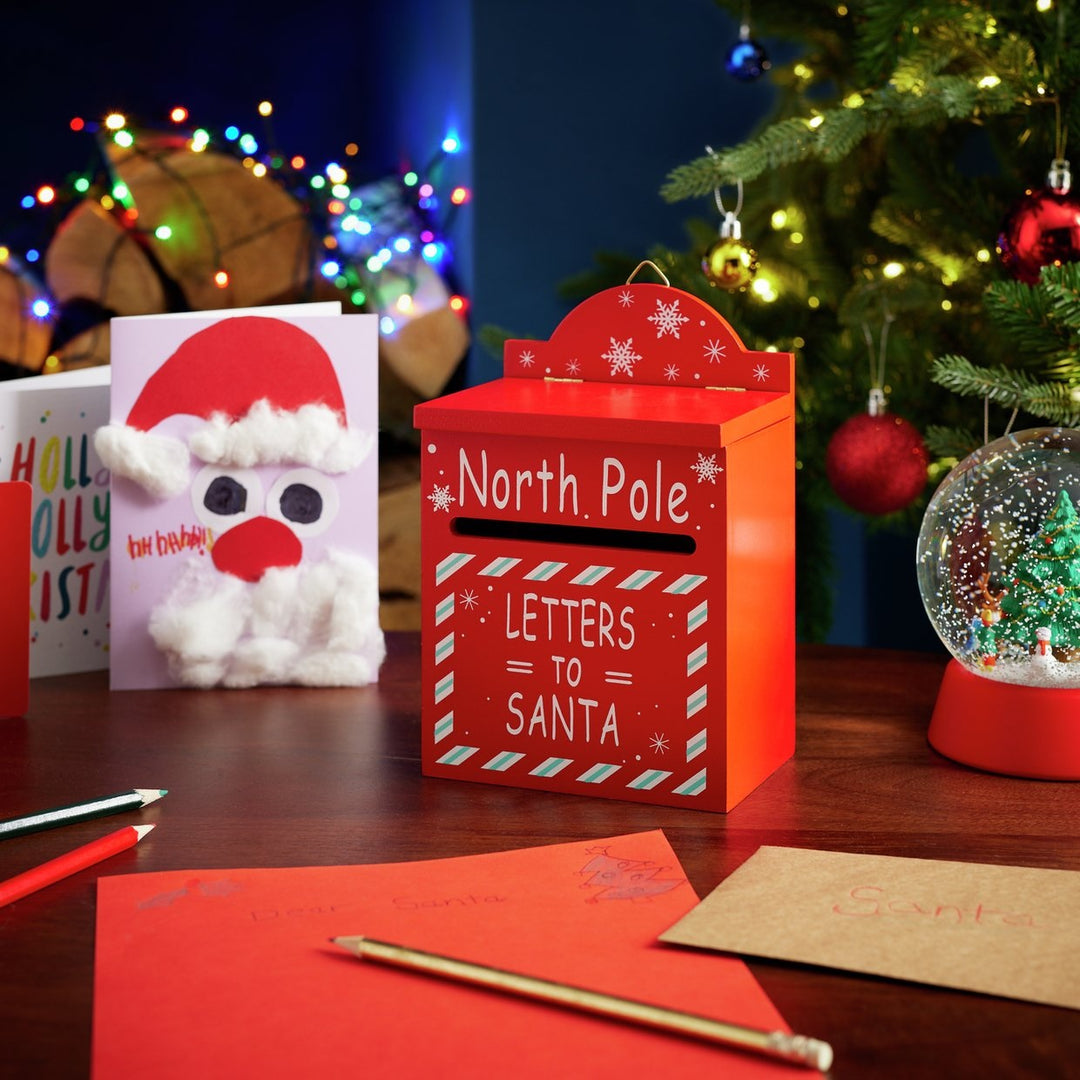 Home Santa North Pole Letter Box Christmas Decoration