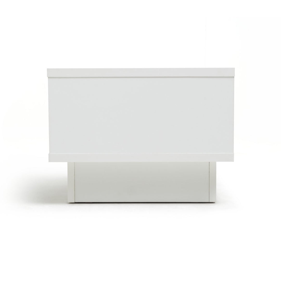 Home Cubes 1 Shelf Coffee Table - White