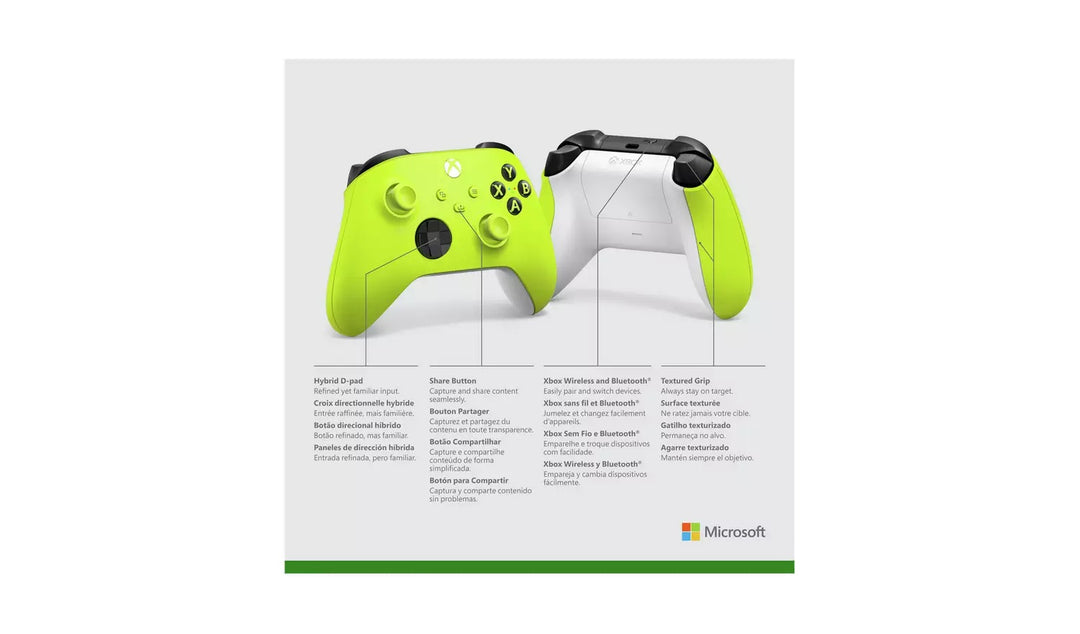 Xbox Series X & S Wireless Controller - Electric Volt