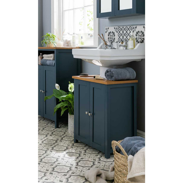 Home Livingston Under Sink Unit - Blue