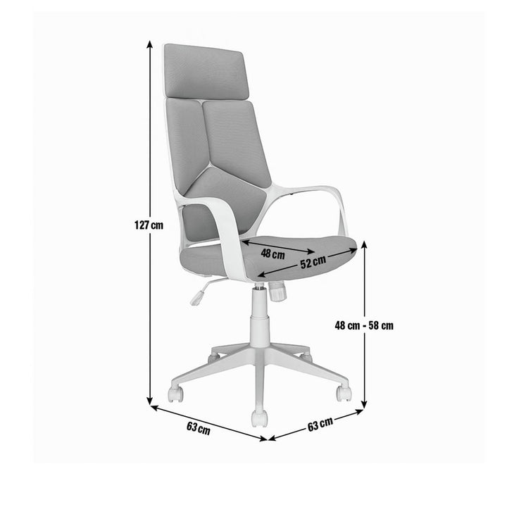 Habitat Alma High Back Office Chair - Green