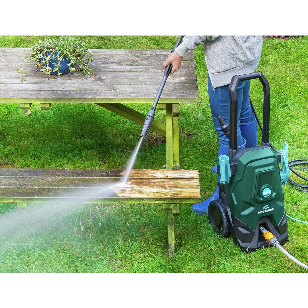 McGregor 1800w Pressure Washer - Green