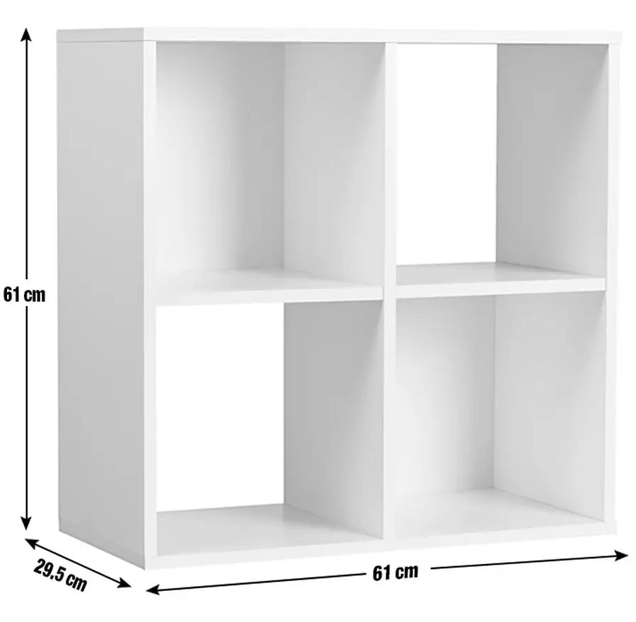 Home Squares 4 Cube Storage Unit - Oak Effect