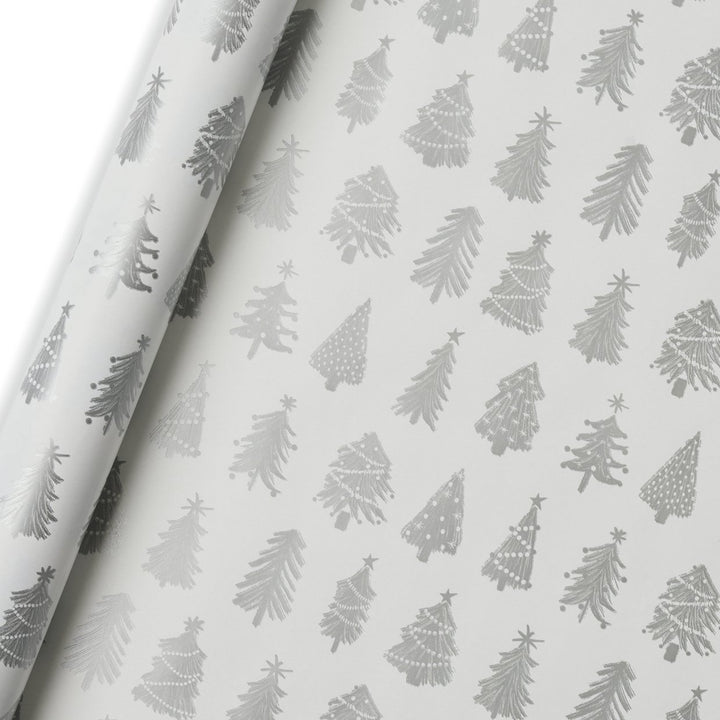 Habitat 3 Roll Trees & Text Wrapping Paper Set