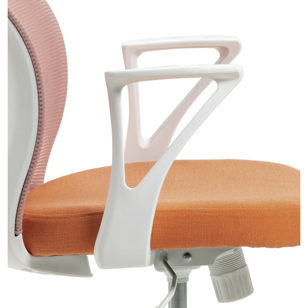 Habitat Beck Mesh Office Chair - Pink & Orange