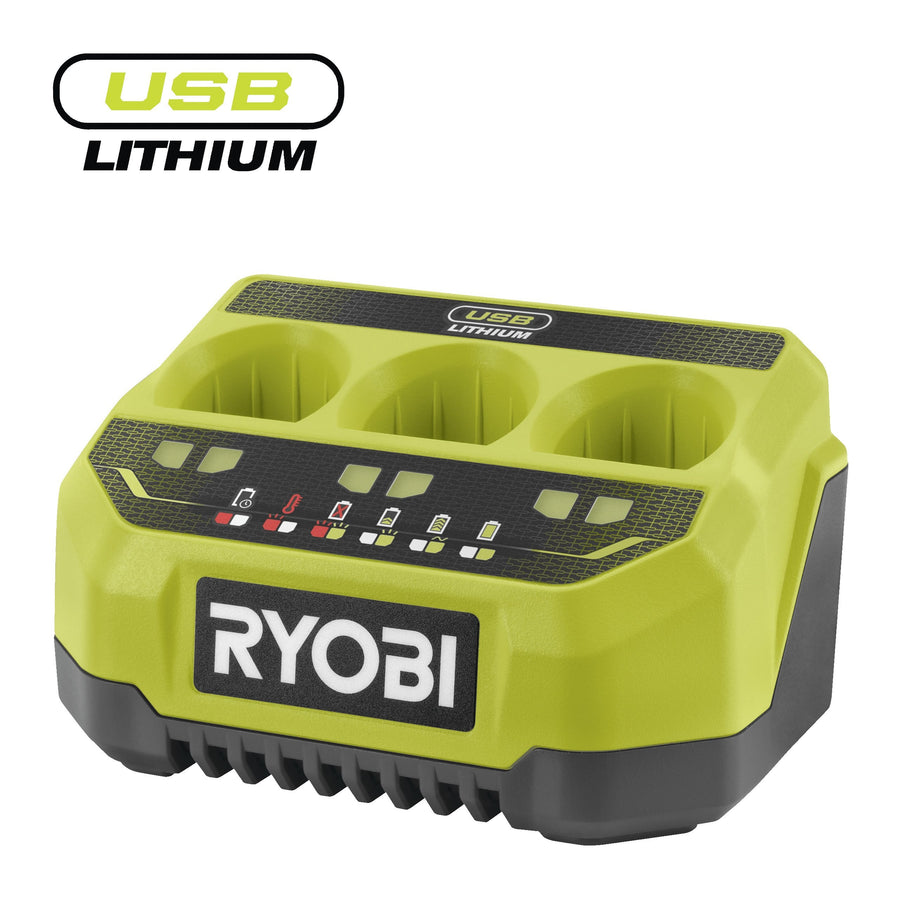 Ryobi RC43P 4V 3-Port Charger 